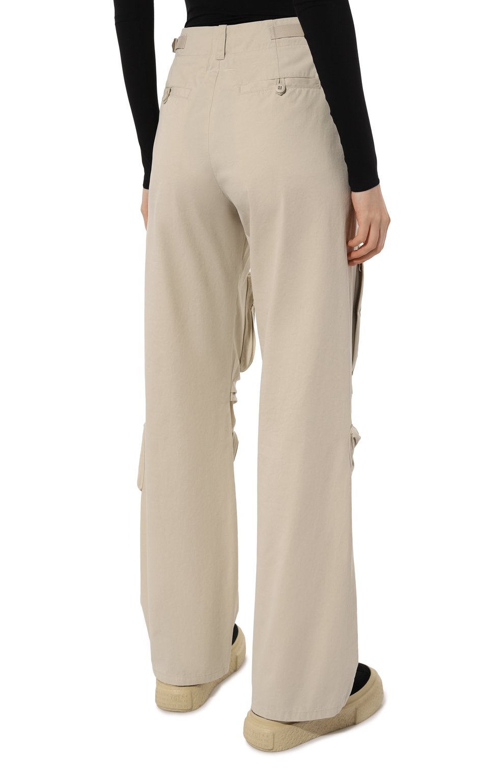 Хлопковые брюки-карго MM6, арт. S52KA0504/M35148, фото 4