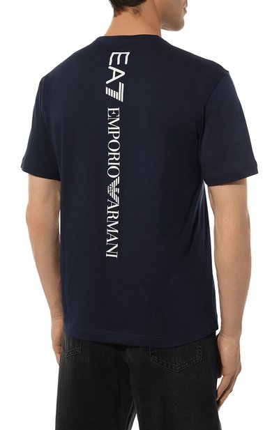 Хлопковая футболка EA7, арт. 8NPT18/PJ02Z, фото 4