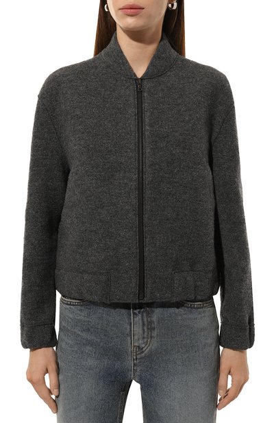 Шерстяной бомбер HARRIS WHARF LONDON, арт. A3420MLC, фото 3