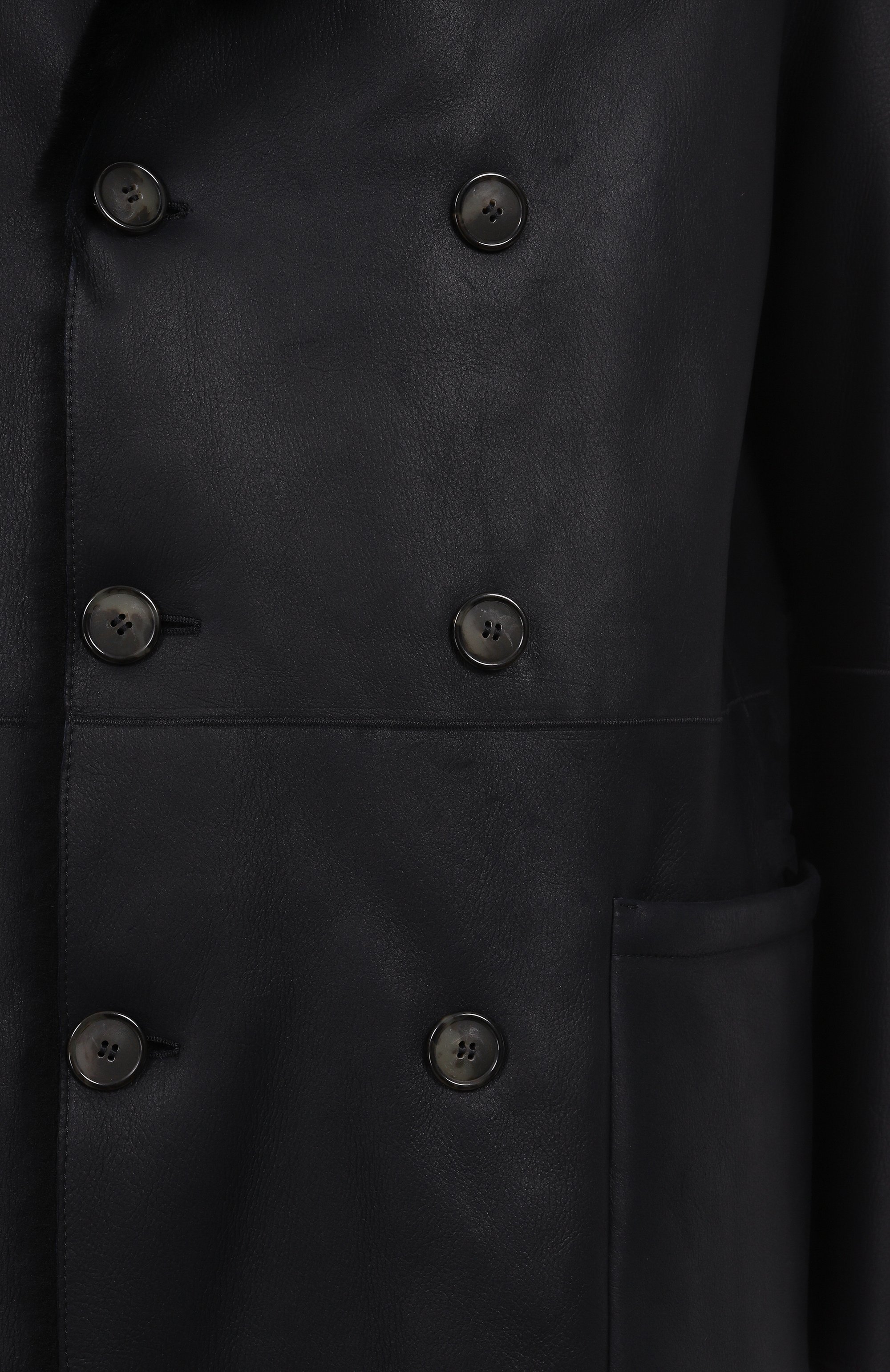 Двусторонняя дубленка из овчины GIORGIO ARMANI, арт. 4SB03P/4SP19, фото 6