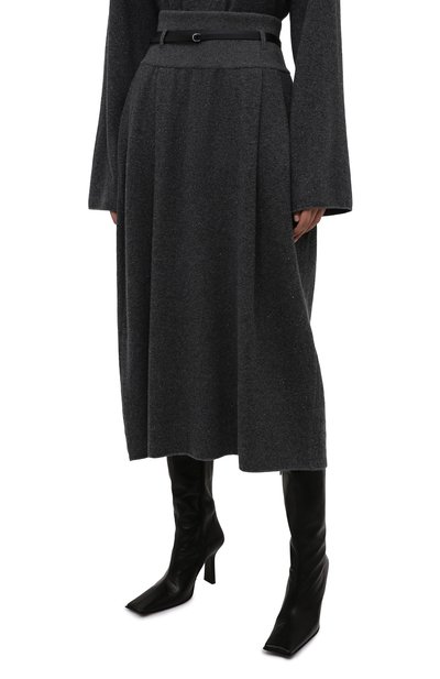 Юбка из кашемира и шелка THE ROW, арт. 5733F377, фото 3