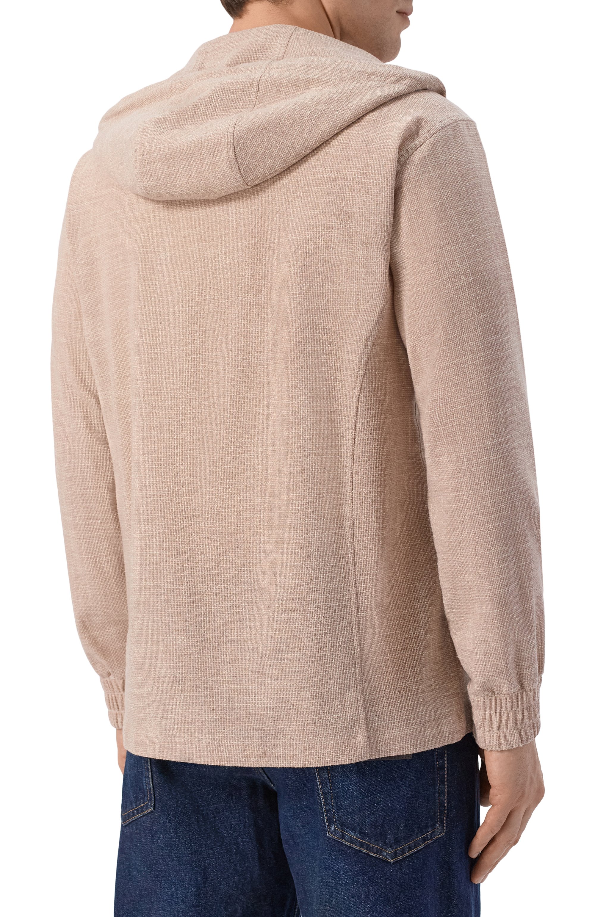 Куртка-рубашка из шерсти и шелка KITON, арт. UMC010K0615E10, фото 4