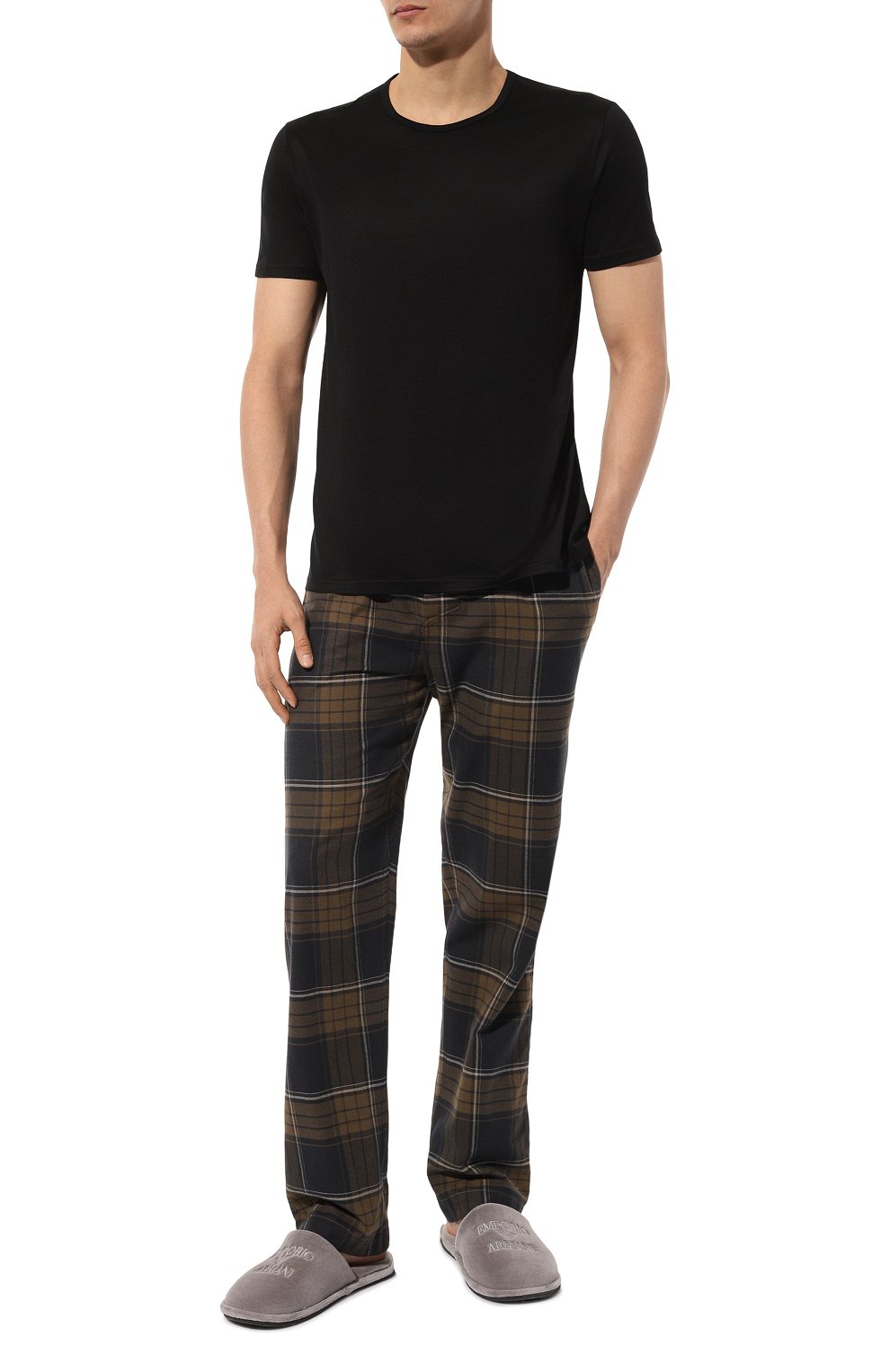 Хлопковая футболка ZEGNA, арт. N2M200110, фото 2