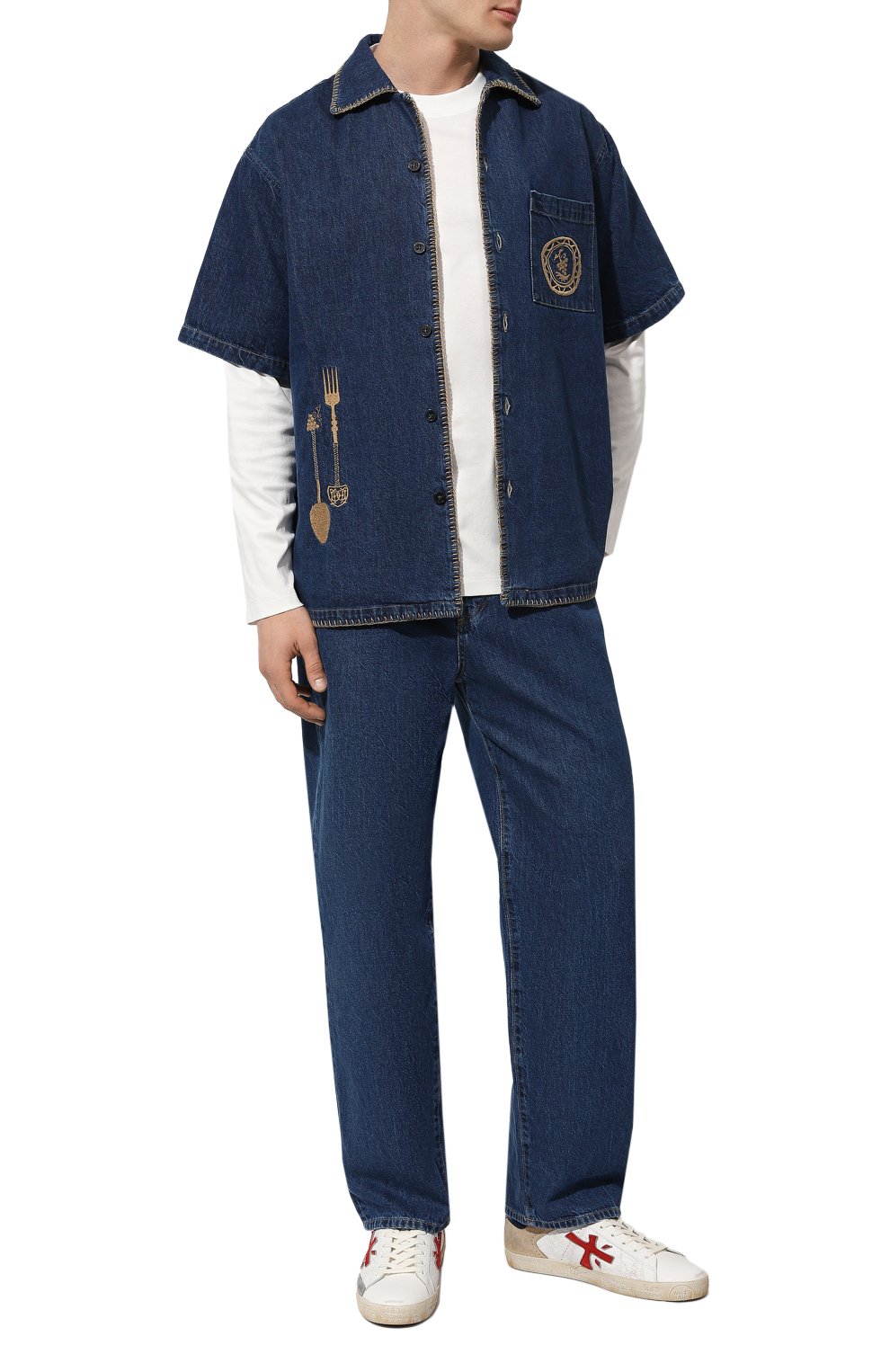 Джинсовая рубашка DROLE DE MONSIEUR, арт. D-SH152-C0118-SW, фото 2