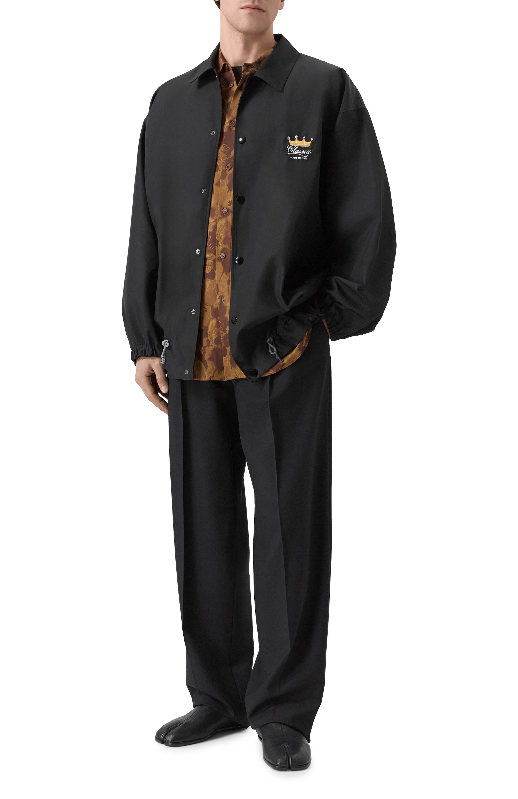 Шерстяные брюки MAGLIANO черного цвета по цене 99500 руб., арт. MGSS26PA02073, фото 2 Шерстяные брюки MAGLIANO, арт. MGSS26PA02073, фото 2