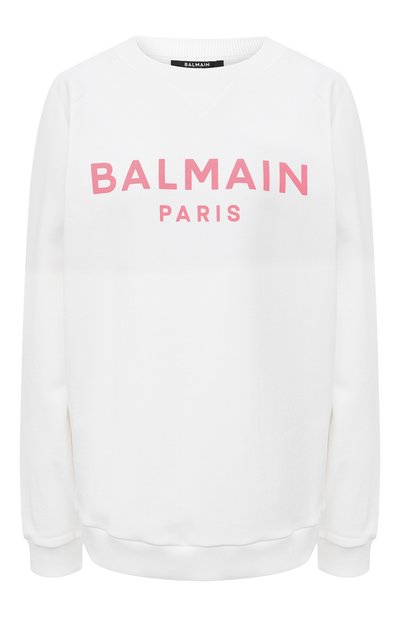 Женский хлопковый свитшот BALMAIN, арт. VF13691/B002