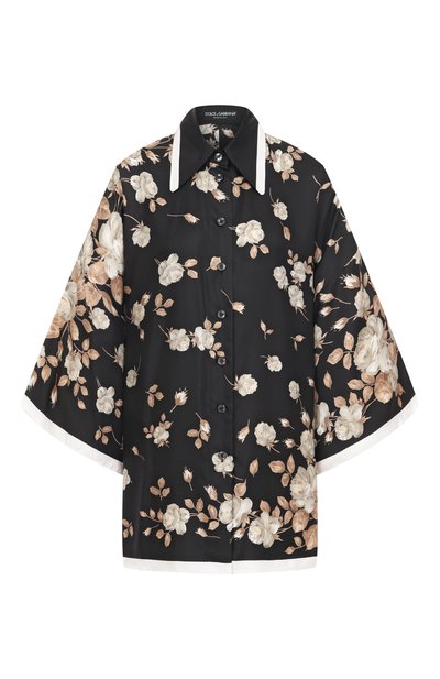 Женская шелковая блузка DOLCE & GABBANA, арт. F5Q42T/HI10G