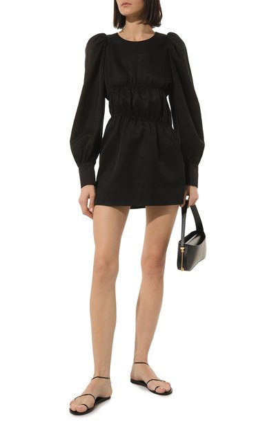 Платье из вискозы и льна GOEN.J, арт. GJ23SS-DS05, фото 2