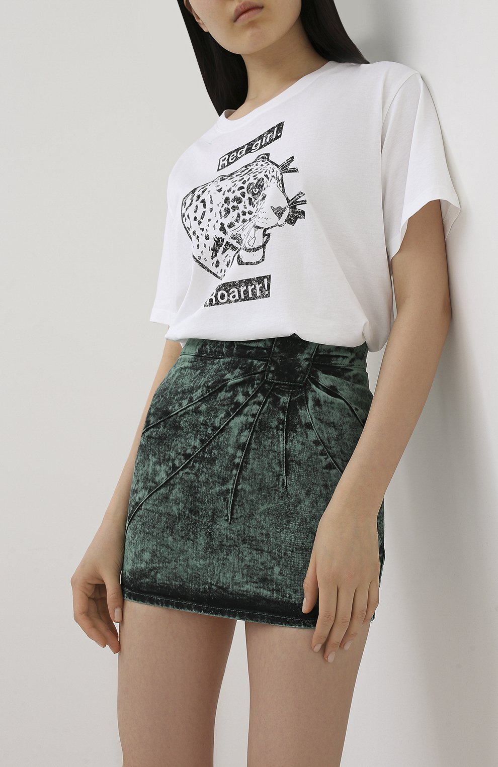 Хлопковая футболка REDVALENTINO, арт. UR3MG07I/5A2, фото 3