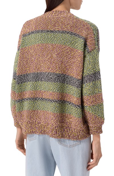 Кардиган из хлопка и шерсти WEEKEND MAX MARA, арт. BRIC, фото 4