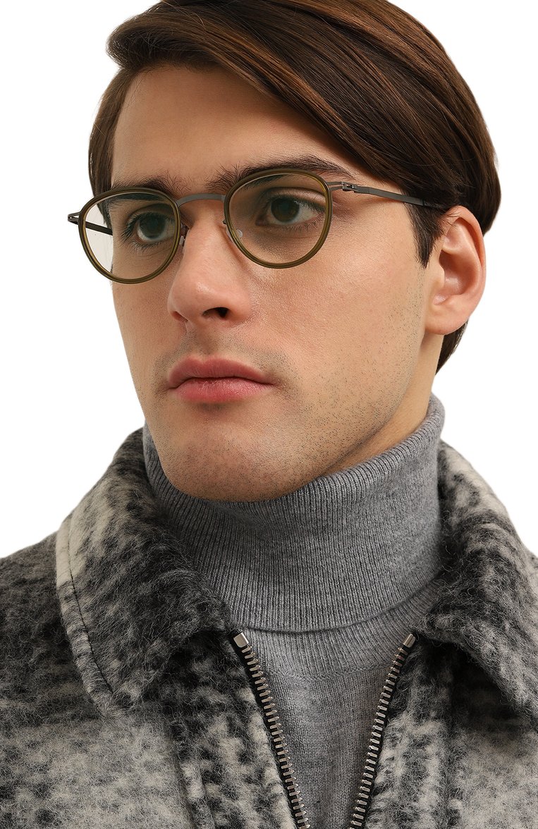 Женские оправа MYKITA коричневого цвета, арт. KIRIMA/720 | Фото 3 (Региональные ограничения белый список (Axapta Mercury): Не проставлено; Нос: Не проставлено; Материал: Металл; Тип очков: Оправа; Кросс-КТ: Оправы-унисекс; Очки форма: Круглые; Оптика Гендер: оптика-унисекс)