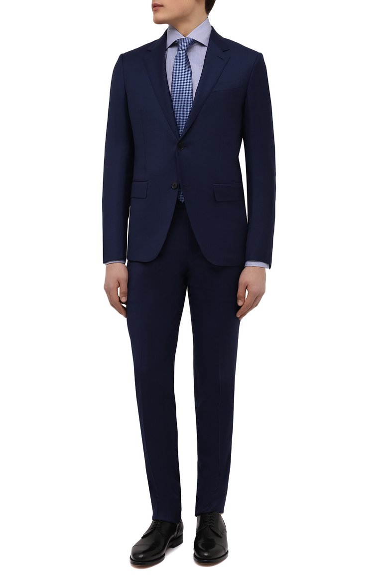 Хлопковая сорочка ZEGNA, арт. 301035/9MS0BA, фото 1
