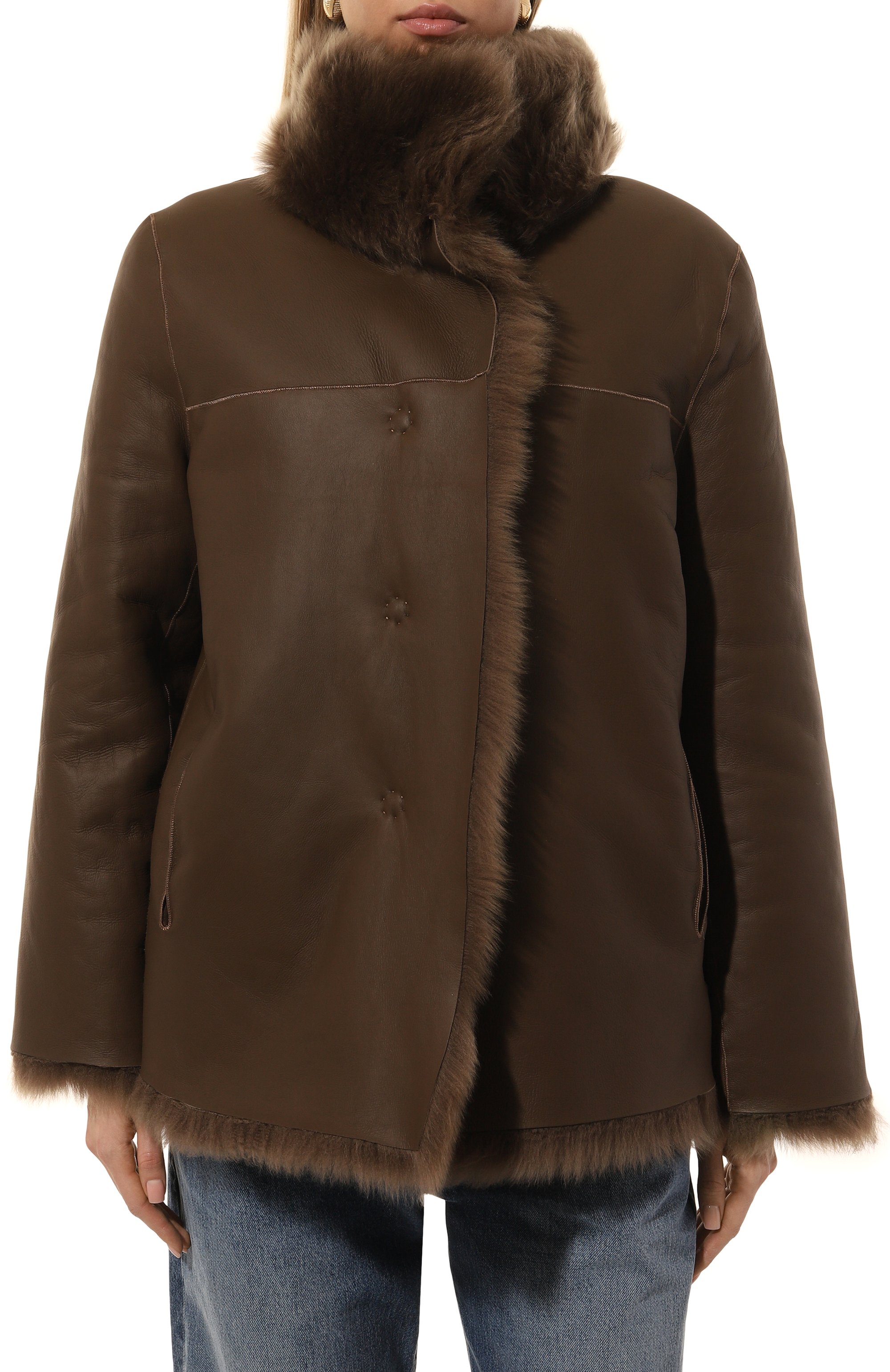 Двусторонняя дубленка из овчины CHAUD STUDIO, арт. MARILYN24, фото 7