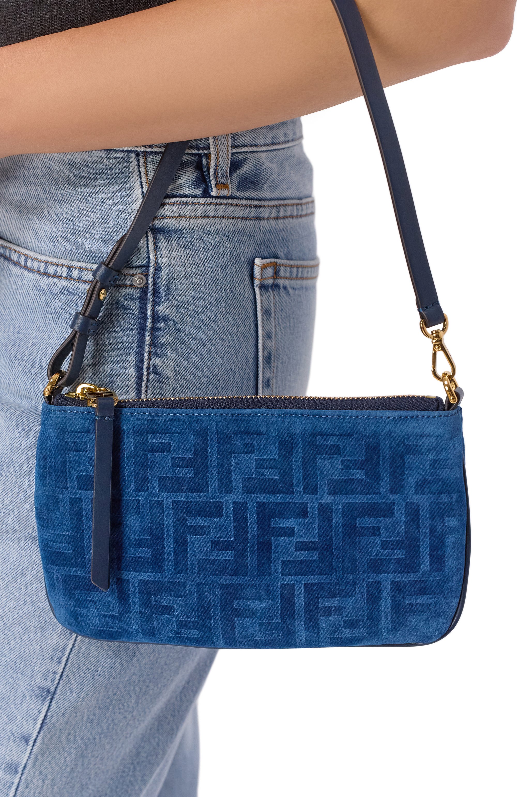Сумка flat baguette FENDI, арт. 8M0536/AW5H, фото 2