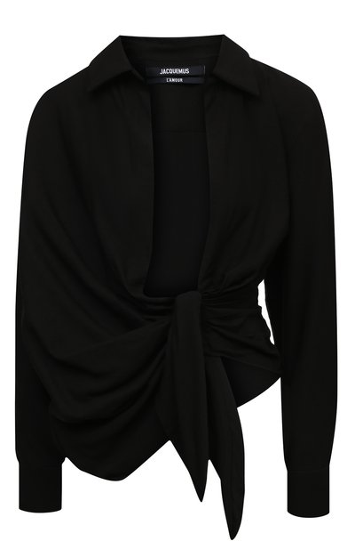 Женская рубашка из вискозы JACQUEMUS, арт. 211SH02/102990