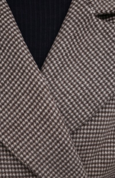 Пальто из шерсти и шелка NANUSHKA серого цвета по цене 96200 руб., арт. NW21PF0W00767, фото 5 Пальто из шерсти и шелка NANUSHKA, арт. NW21PF0W00767, фото 5