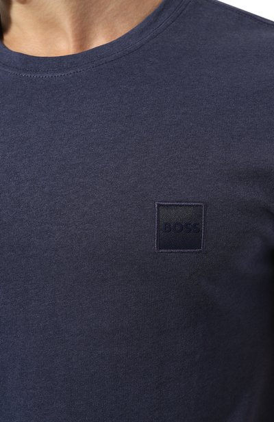 Хлопковая футболка BOSS ORANGE, арт. 50472584, фото 5