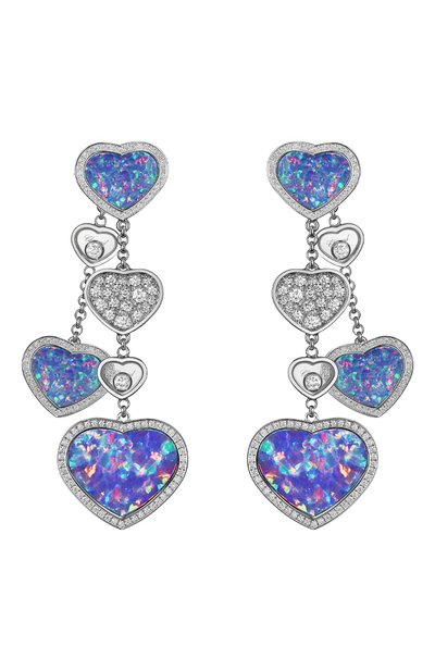 Женские серьги happy hearts CHOPARD, арт. 83A482-1904