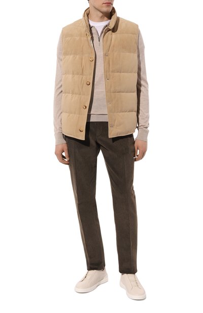 Кожаные кеды triple stitch ZEGNA, арт. LHCV0/S4667Z, фото 2