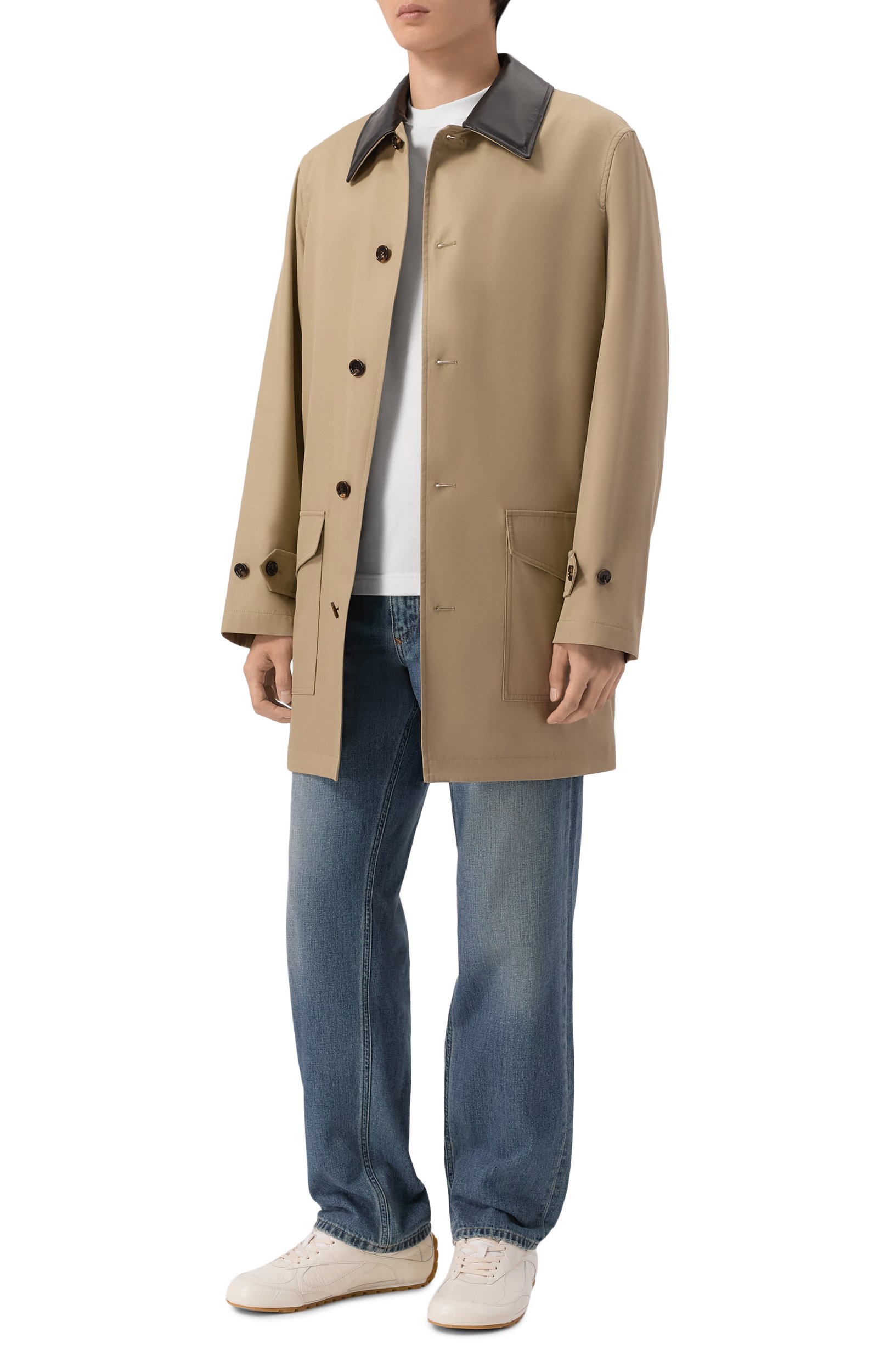 Хлопковая футболка BURBERRY, арт. 8127590, фото 2