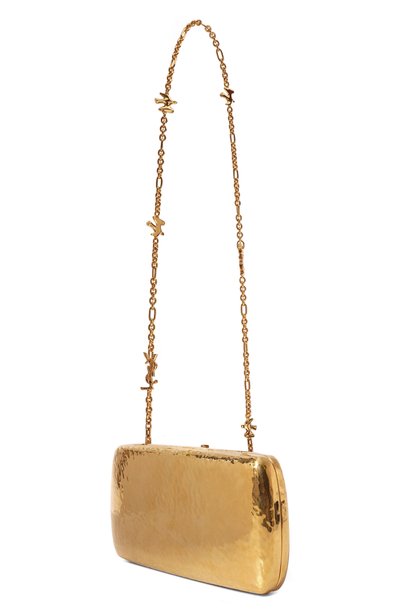 Клатч evening SAINT LAURENT золотого цвета по цене 671500 руб., арт. A00306/JAAIU, фото 4 Клатч evening SAINT LAURENT, арт. A00306/JAAIU, фото 4