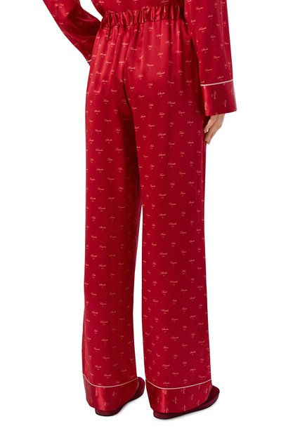 Шелковые брюки KIKI DE MONTPARNASSE, арт. H252PT042, фото 4