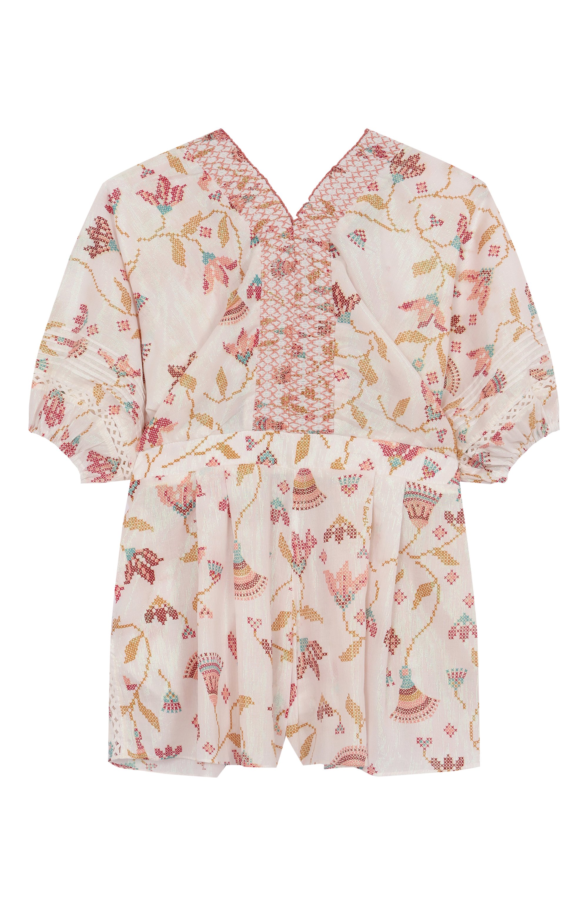 Хлопковый комбинезон POUPETTE ST BARTH, арт. KHNS25PKYYP, фото 1