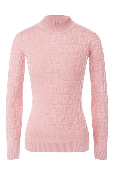 Пуловер из смеси хлопка и вискозы FENDI, арт. FZY935 AAVG, фото 1