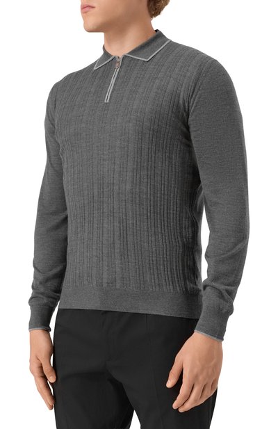 Шерстяное поло FEDELI, арт. MU006453, фото 3