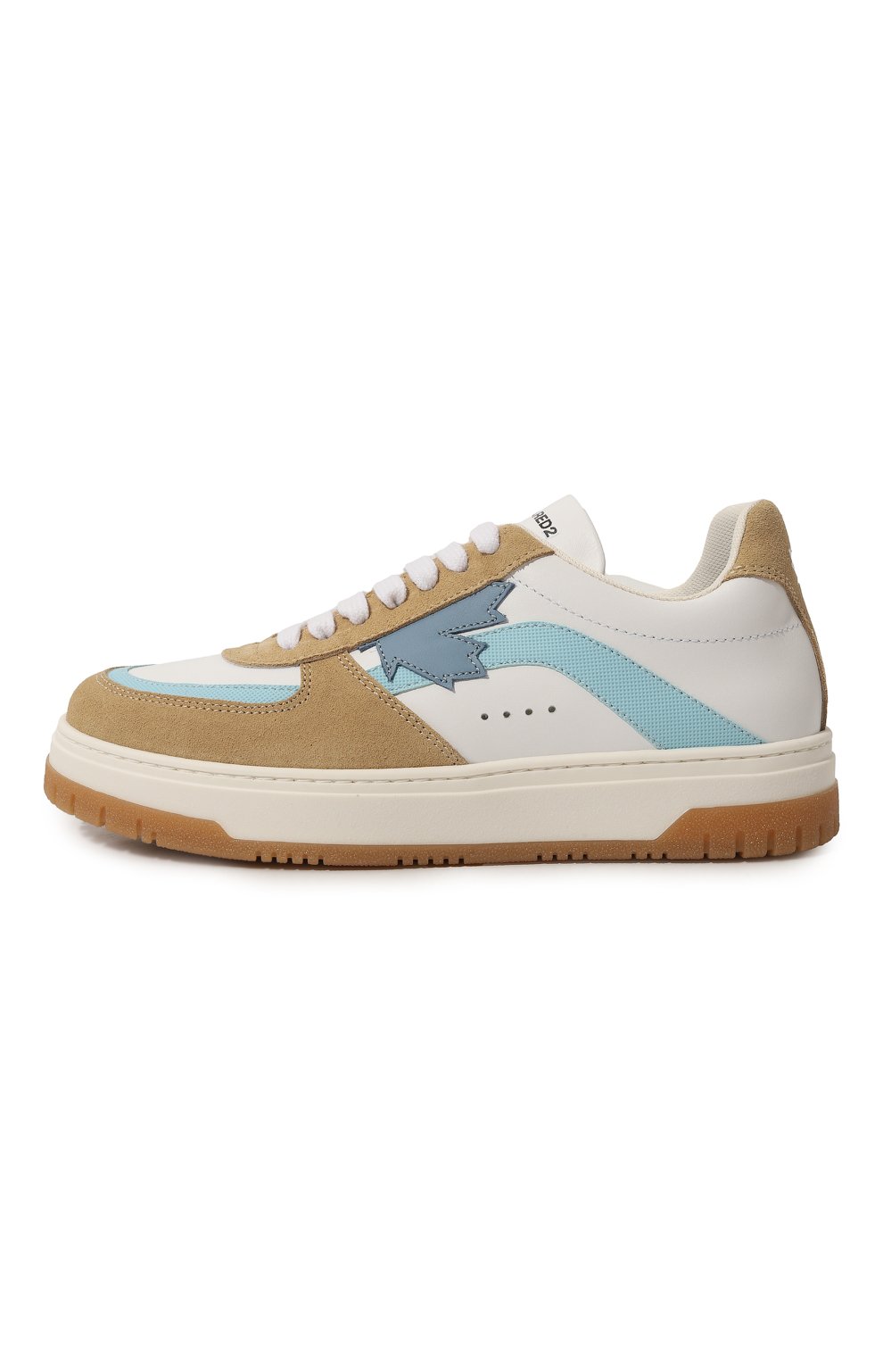 Кожаные кеды DSQUARED2, арт. 77755/36-41, фото 2