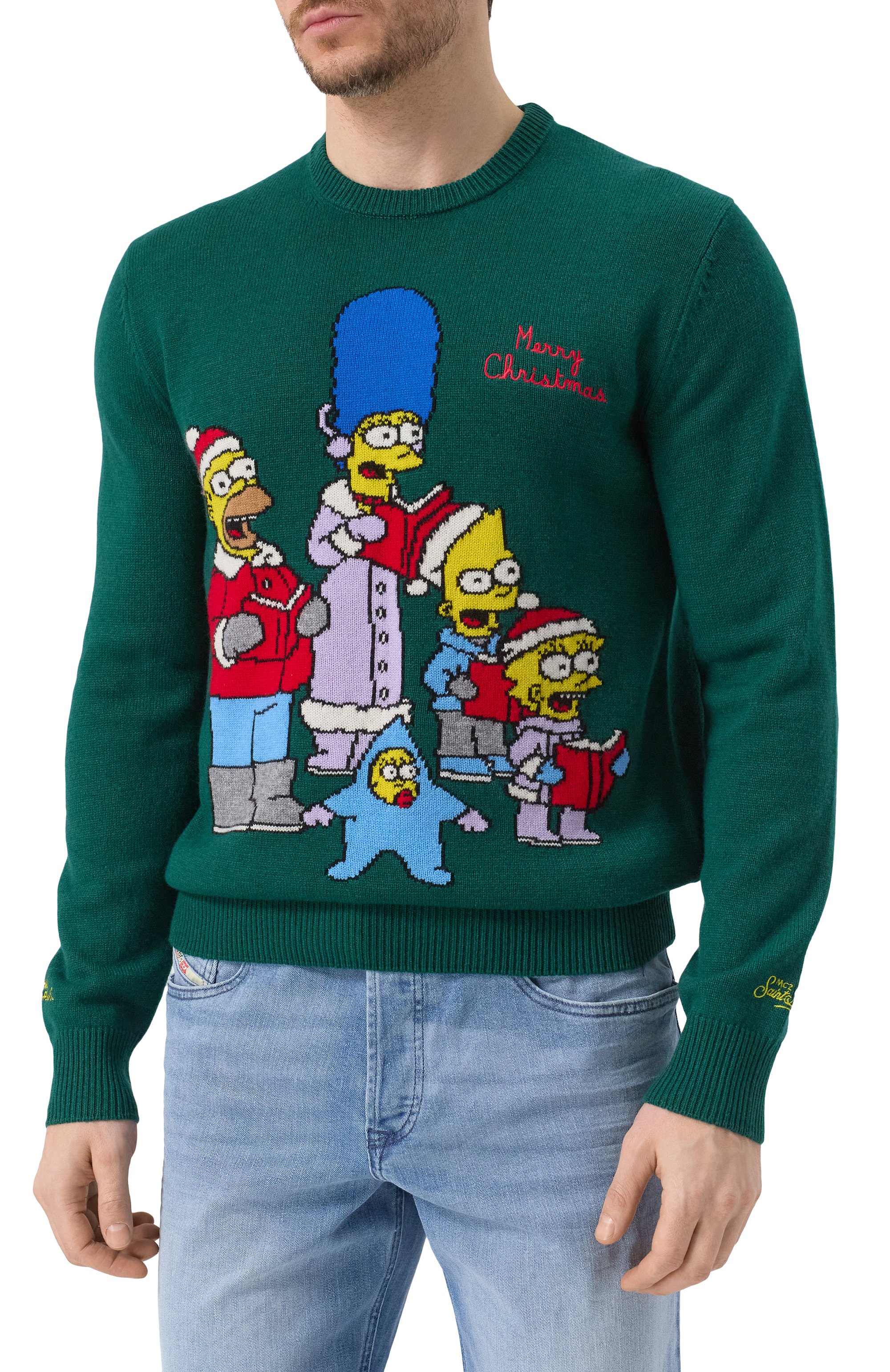 Джемпер из шерсти и вискозы MC2 SAINT BARTH, арт. STBM HER0N/HER0001/01846C, фото 3