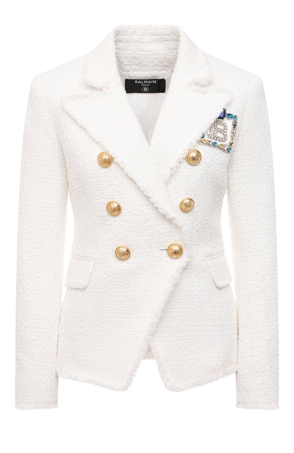 Хлопковый жаке т BALMAIN, арт. VF17110/C270, фото 1