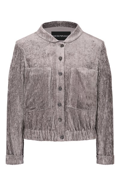 Женский вельветовый бомбер EMPORIO ARMANI, арт. EW004840/TE21438