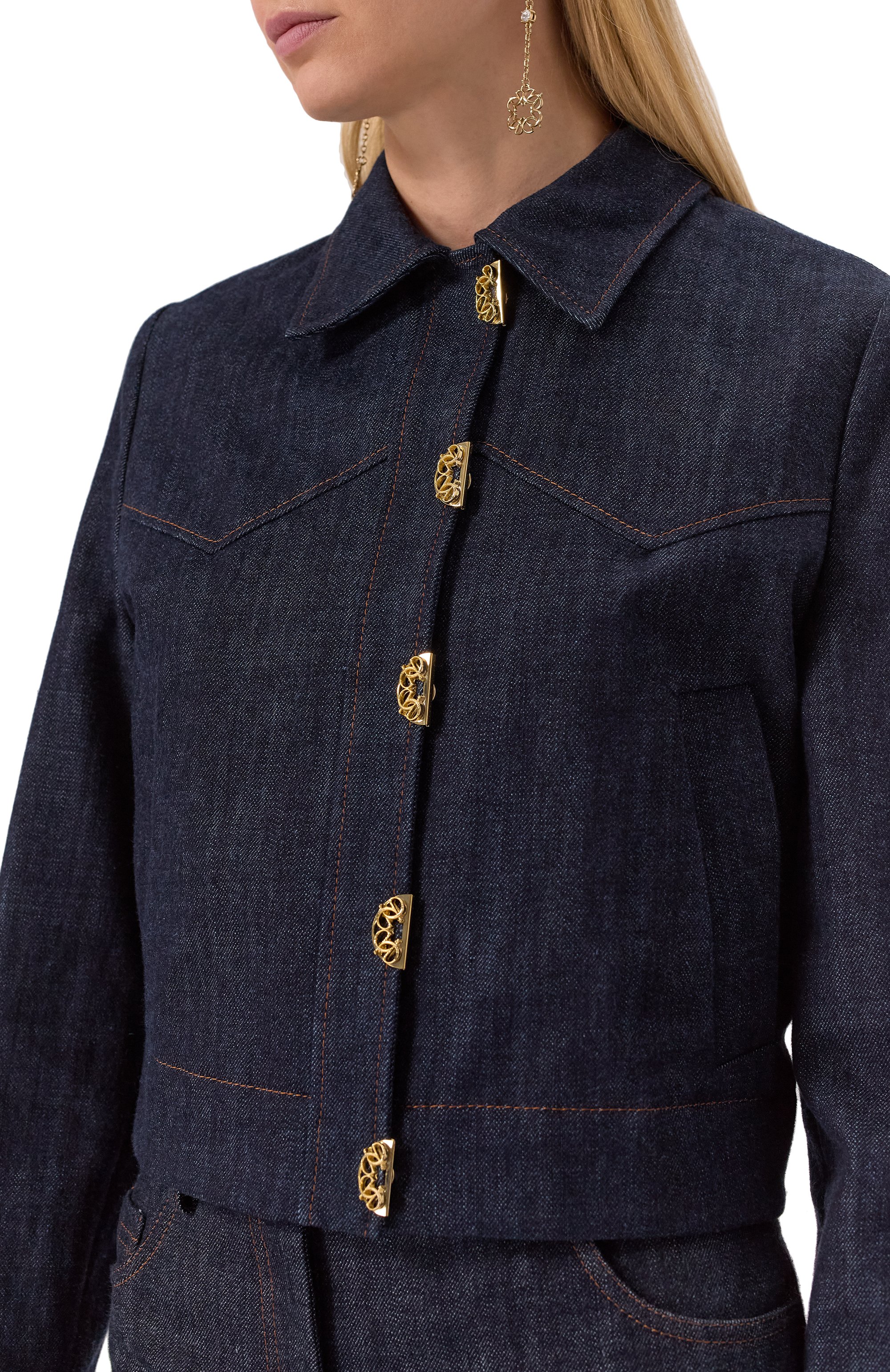 Джинсовая куртка ELIE SAAB, арт. J0076, фото 5