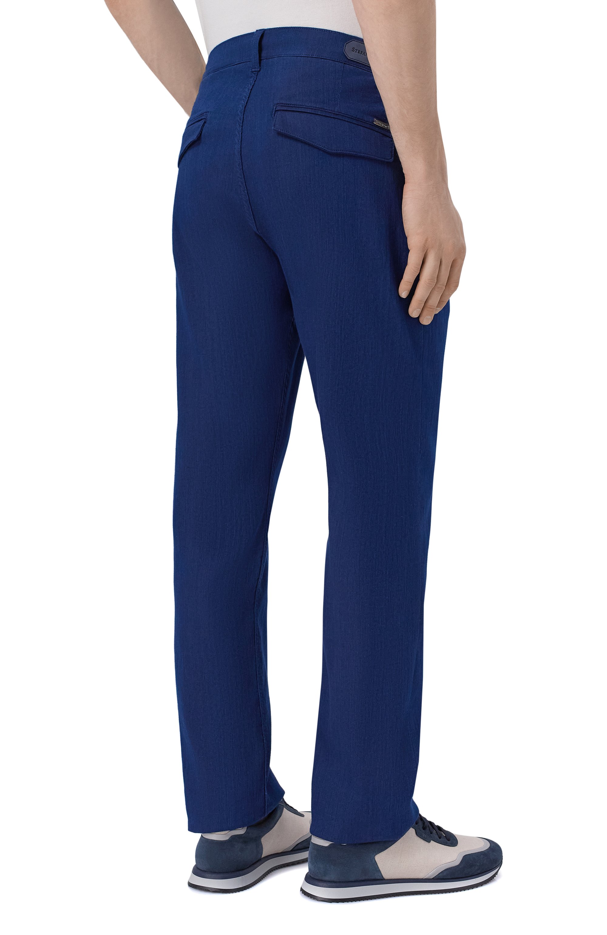 Джинсы regular STEFANO RICCI темно-синего цвета по цене 158500 руб., арт. MFT61R1061/TR143P, фото 4 Джинсы regular STEFANO RICCI, арт. MFT61R1061/TR143P, фото 4