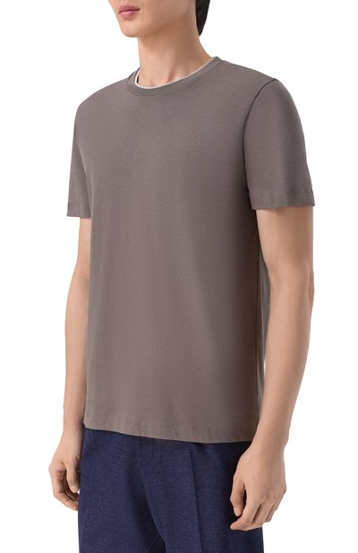 Хлопковая футболка CORNELIANI, арт. 28G571/2A25003, фото 3