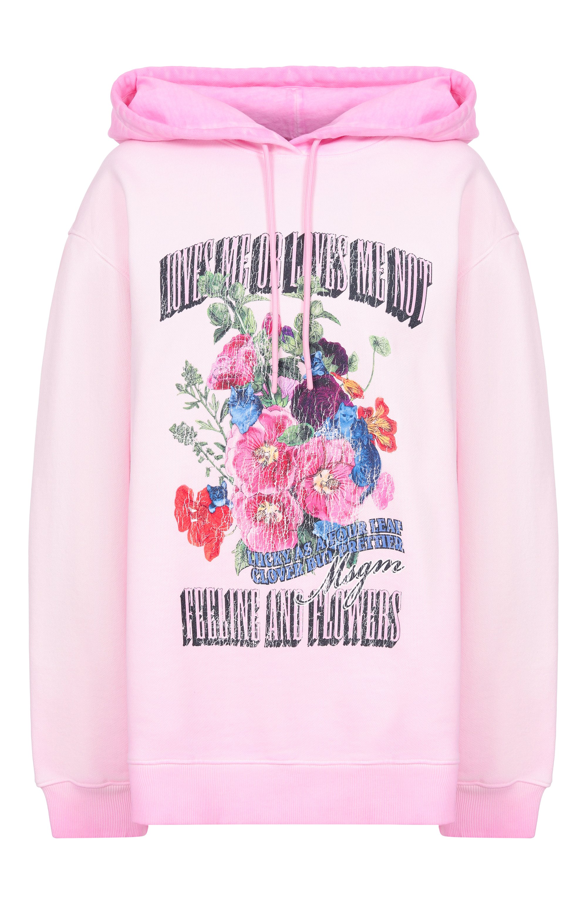 Хлопковое худи MSGM, арт. 4041MDM140SE/267287, фото 1