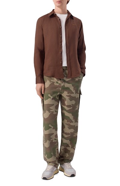 Хлопковые брюки-карго AERONAUTICA MILITARE, арт. PA1713UCT04296, фото 2