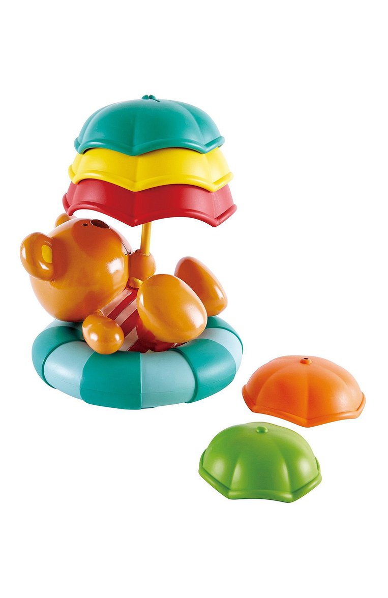 Детского набор для купания мишка с зонтами HAPE разноцветного цвета, арт. E0203_HP | Фото 1 (Региональные ограничения белый список (Axapta Mercury): Не проставлено; Нос: Не проставлено; Игрушки: Фигурки)