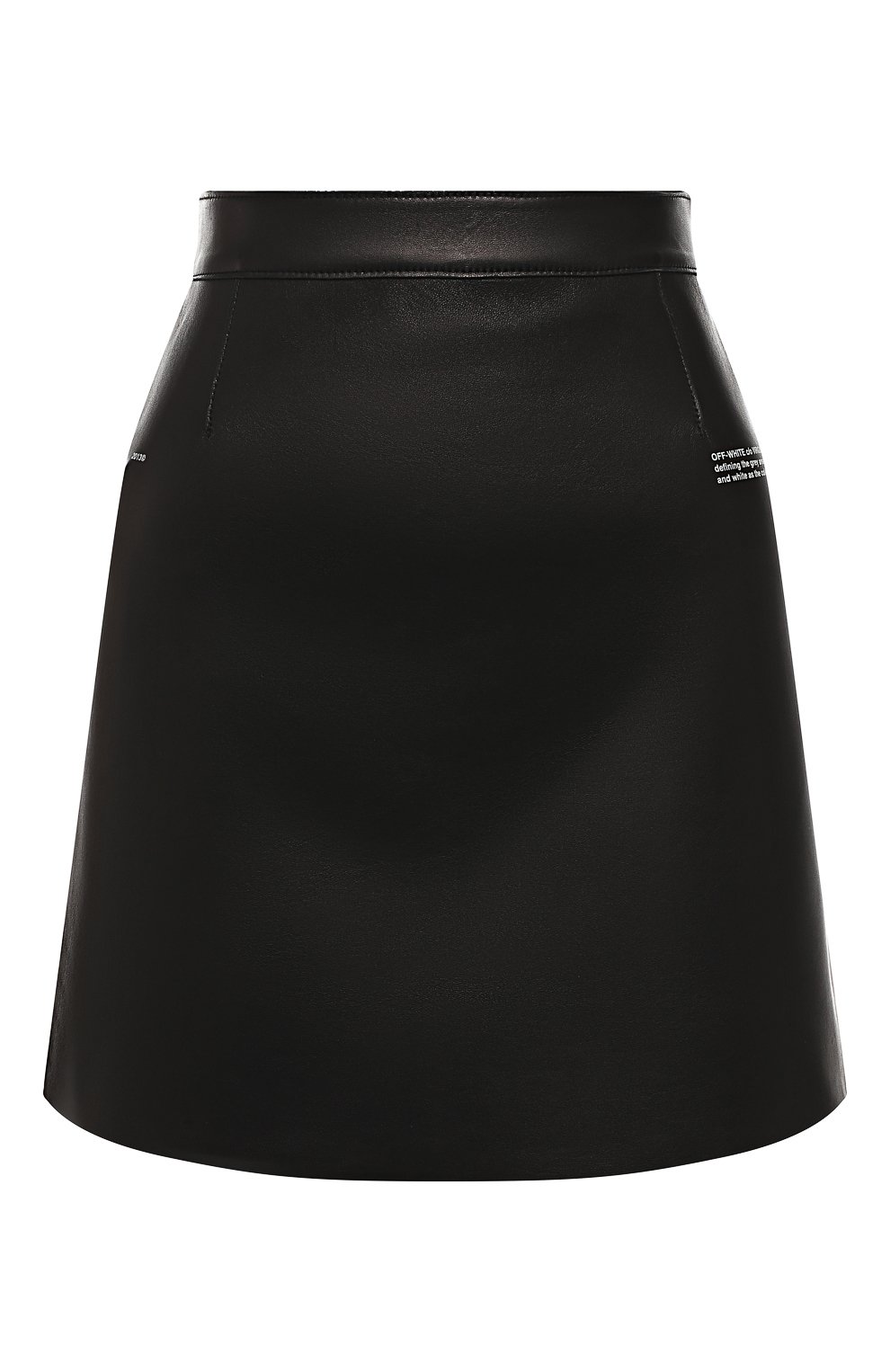 Кожаная юбка OFF-WHITE, арт. 0WJC002R197790571000, фото 1