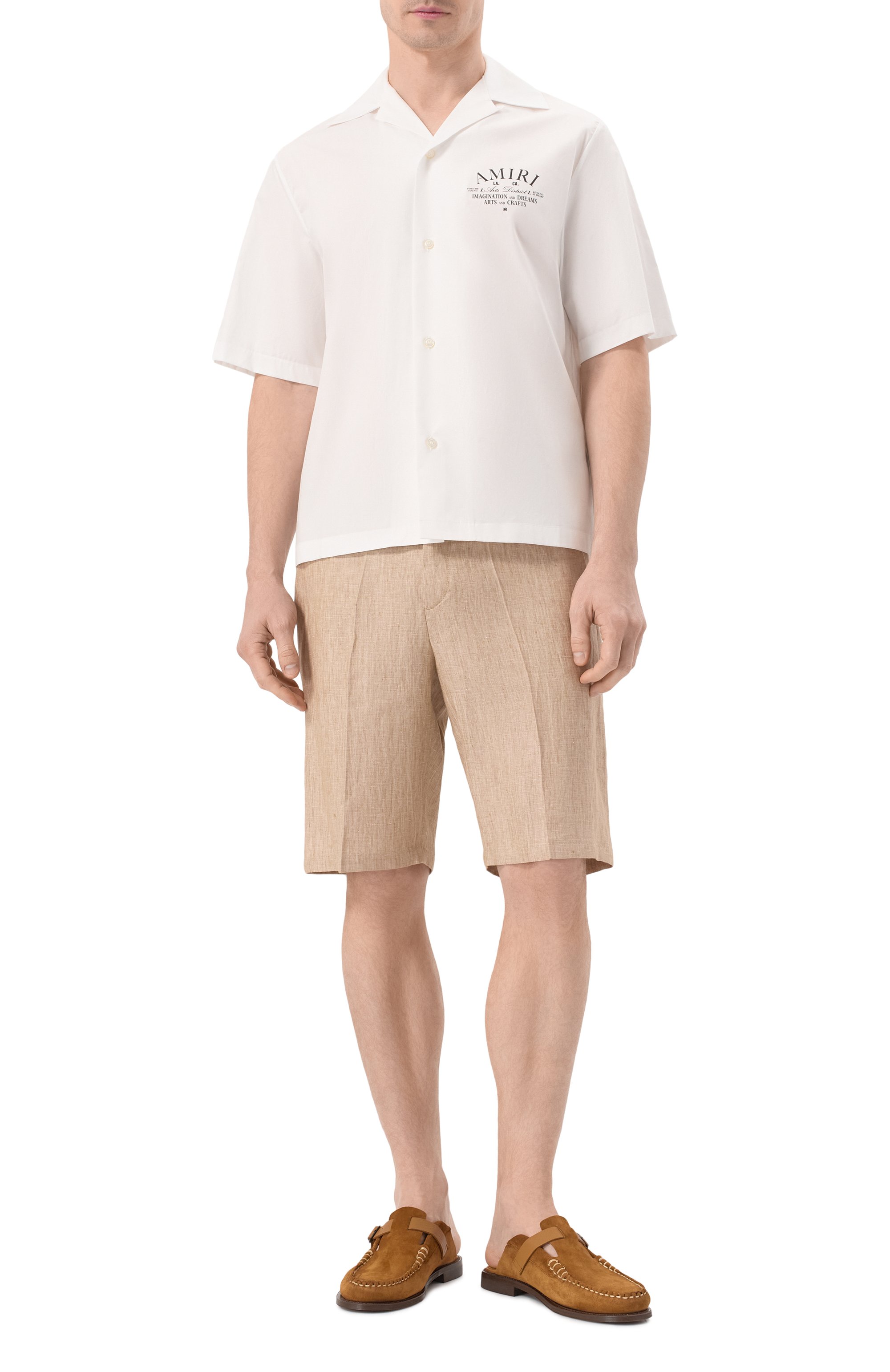Хлопковая рубашка AMIRI, арт. AMSTBW1021, фото 2