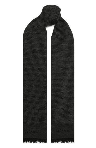 Шарф из шерсти и шелка KITON, арт. USCIACX0291A, фото 1