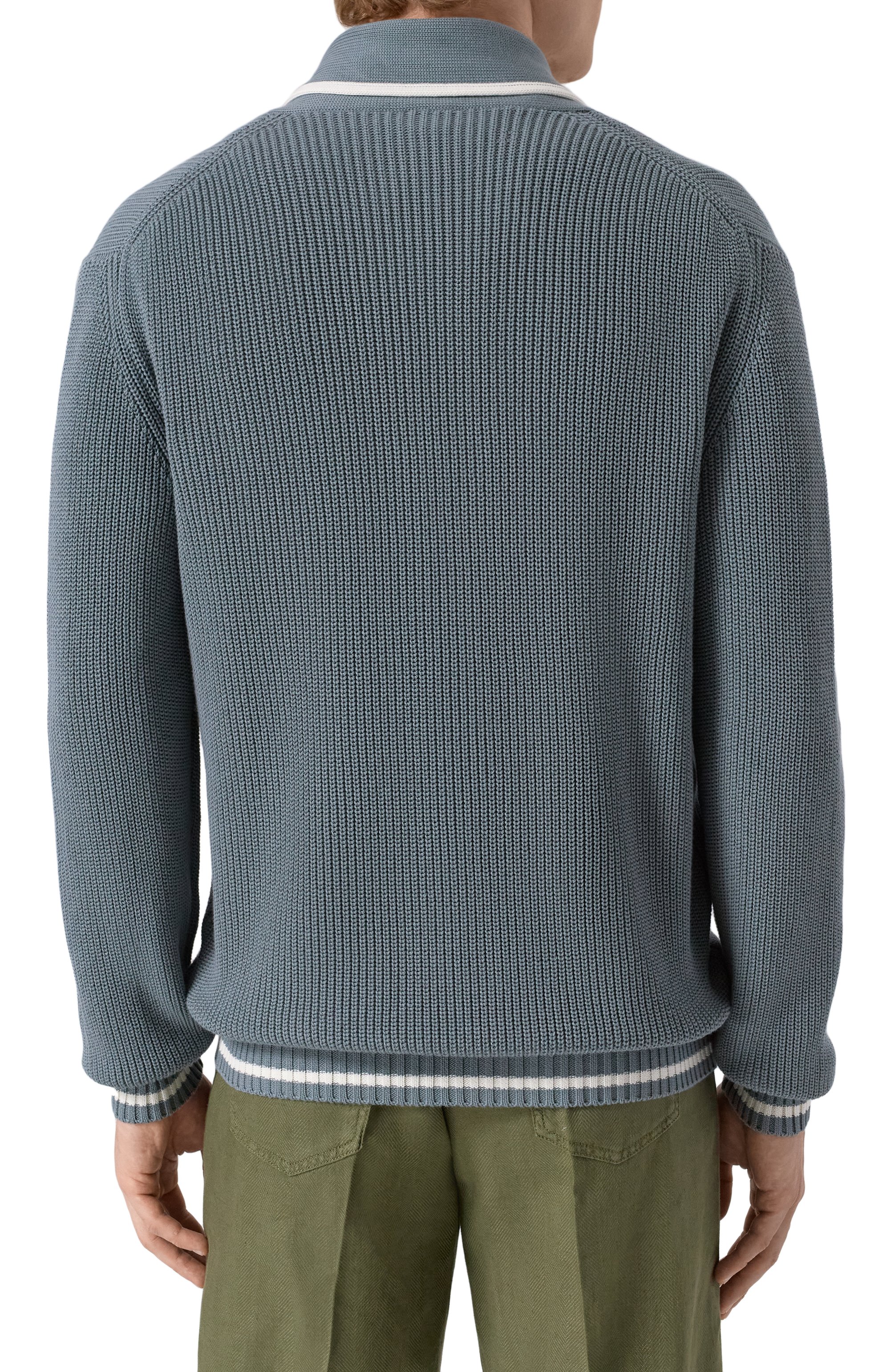 Хлопковый кардиган KITON, арт. UMK064602, фото 4