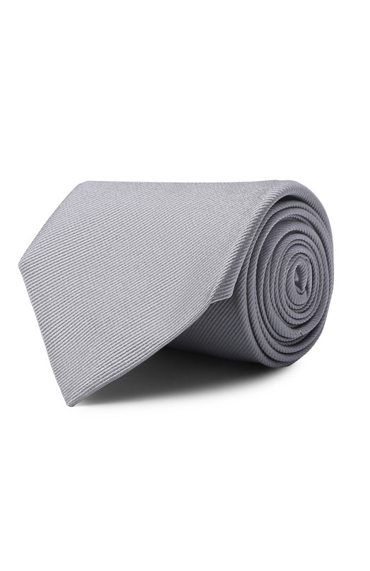 Шелковый галстук BOSS 50556054 Серый 50556054