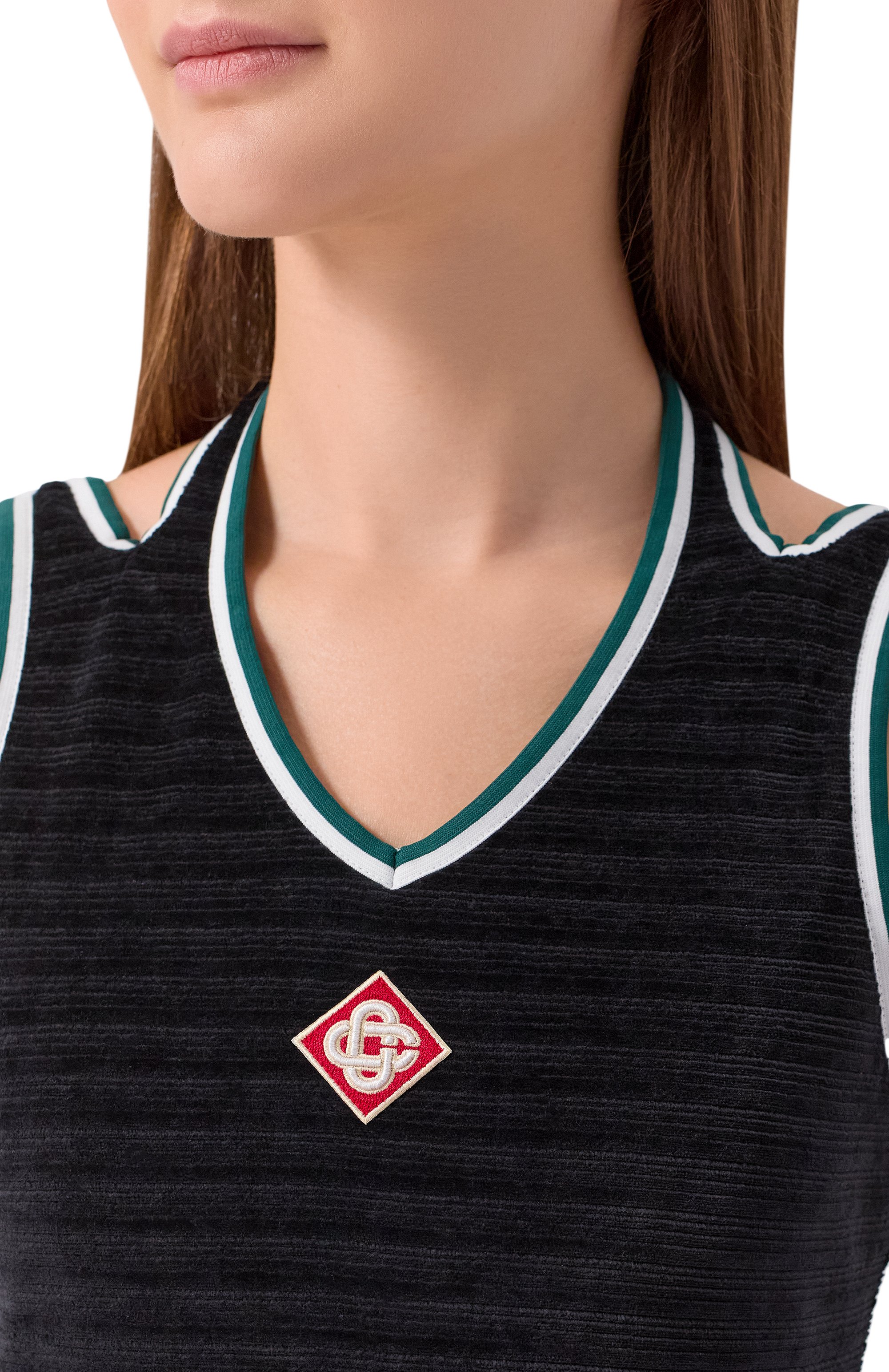 Хлопковое платье CASABLANCA, арт. WPF25-DR-147-01, фото 5