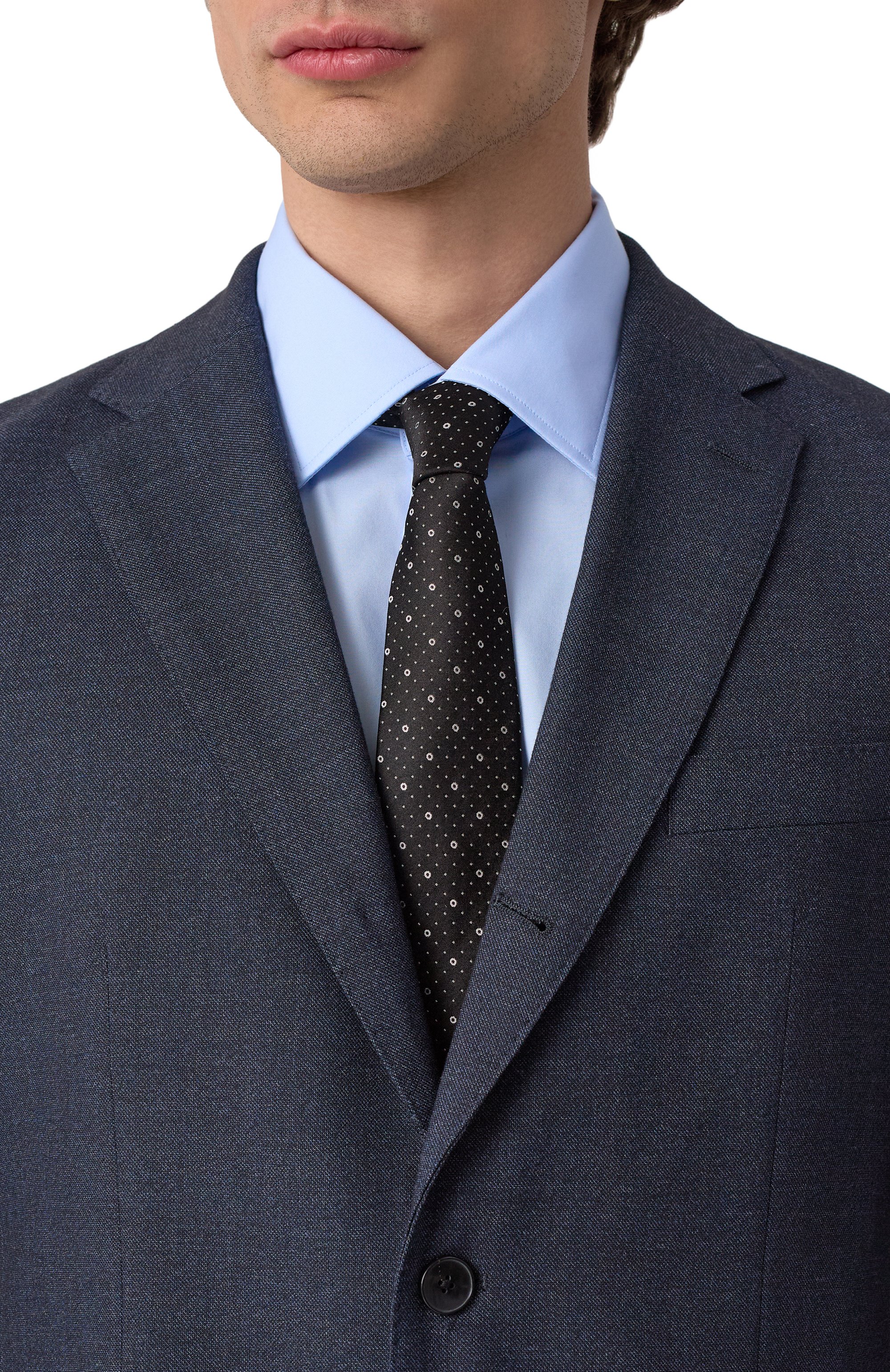 Шелковый галстук HUGO, арт. 50540113, фото 2