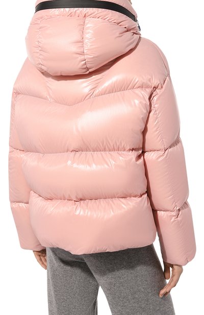 Пуховик huppe MONCLER розового цвета по цене 199500 руб., арт. 1A001.31/5963V, фото 4 Пуховик huppe MONCLER, арт. 1A001.31/5963V, фото 4