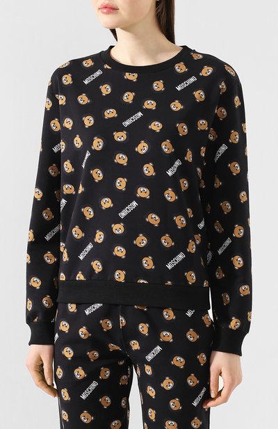 Хлопковый свитшот MOSCHINO, арт. A1723/9017, фото 3