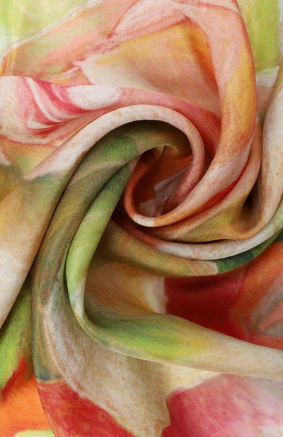 Шелковый платок розы GOURJI, арт. 91151737/5591172, фото 3