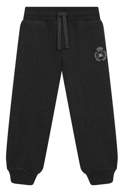Хлопковые джоггеры DOLCE & GABBANA, арт. L4JPKS/G7PK0/2-6